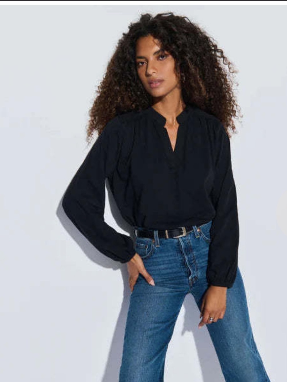 Nation LTD Maya Top Jet Black Medium